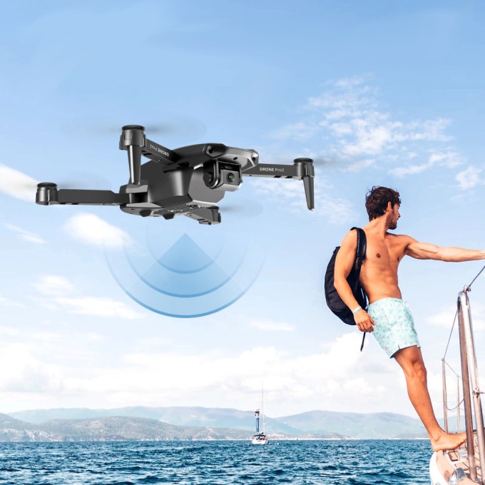 Dron AERIUM E99 Pro 4K Dual Camera - 3 baterii