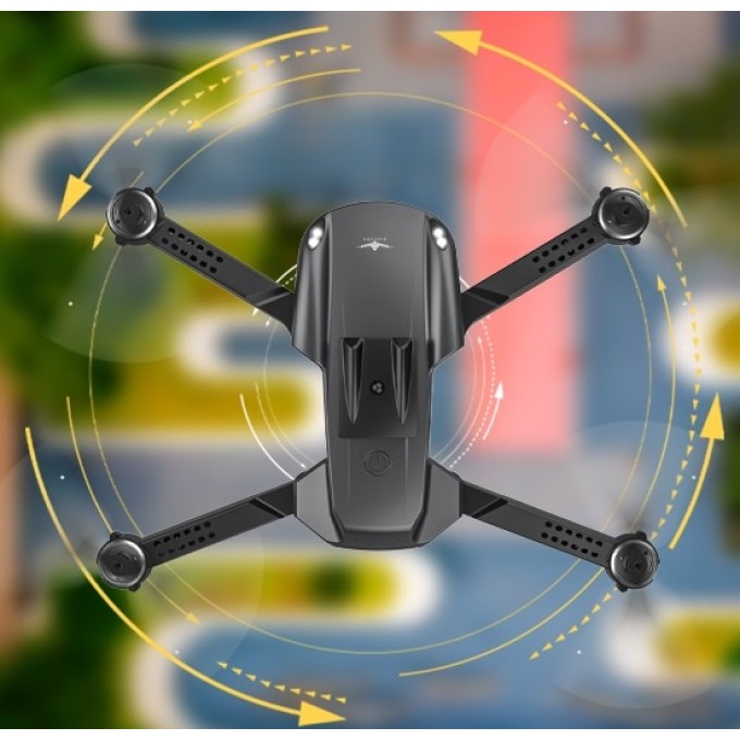 Dron AERIUM KF 4K Dual Camera portocalie - 2 baterii