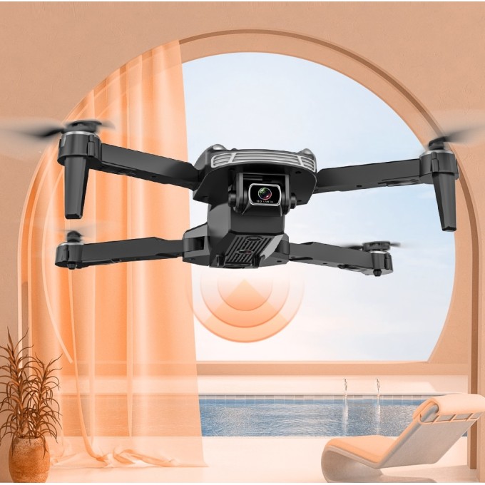 Dron AERIUM KF 4K Dual Camera portocalie - 2 baterii