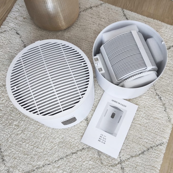 Umidificator și purificator de aer cu disc AERIUM SA215