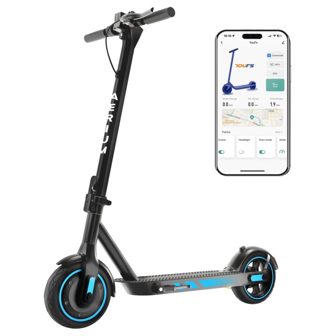 Trotinetă electrică AERIUM MaxRide T500 albastră